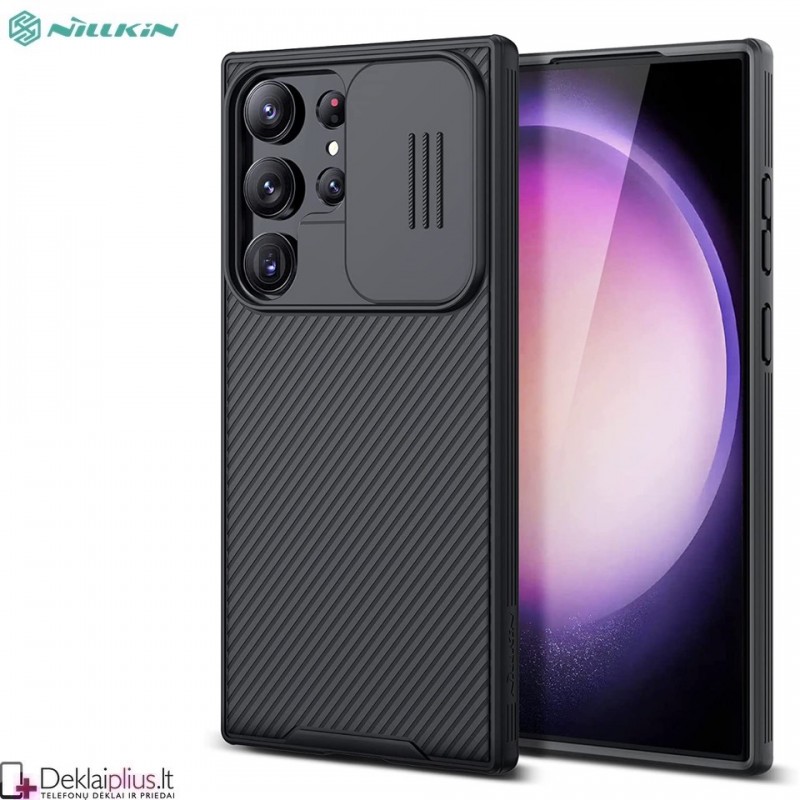 Nillkin Camshield dėklas su kameros apsauga - juodas (Samsung S23 Ultra) Nillkin Camshield dėklas su kameros apsauga - juodas (Samsung S23 Ultra)